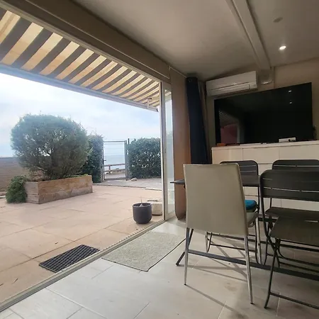 Daire Superbe T2 Avec Terrasse Acces Directe ! Parfait Pour 4 Pers. - Fr-1-472a-323 Sète